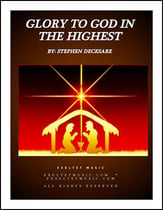 Glory To God In The Highest Four-Part choral sheet music cover